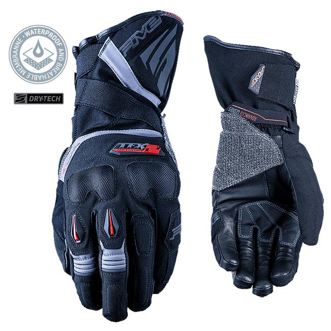 FIVE TFX 2 WP Gloves - Black Grey