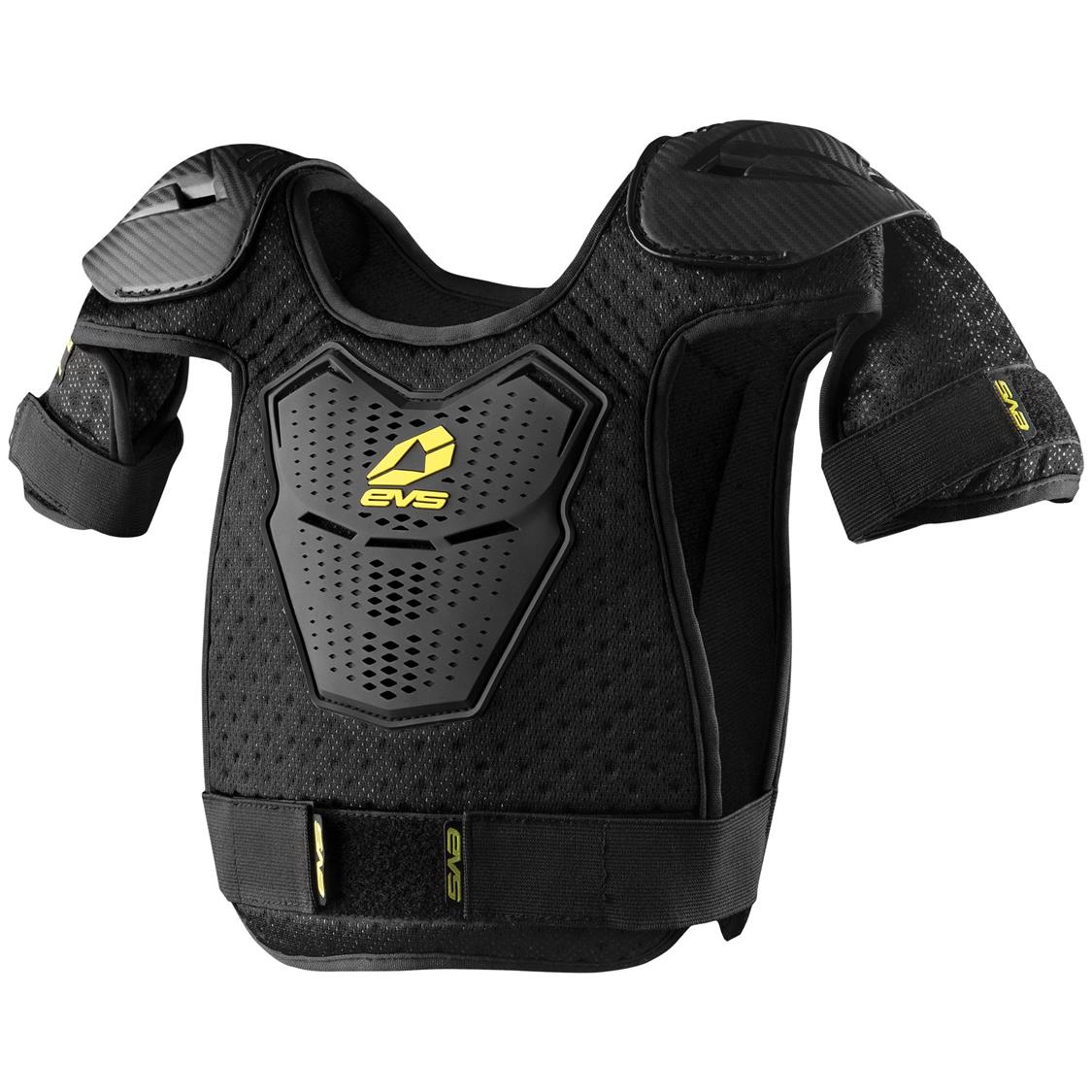 EVS Bantam Roost Deflector - Black - Kids Body Armour