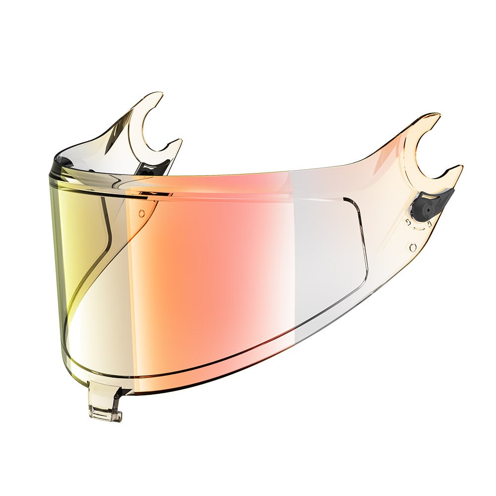 SPARTAN GT VISOR ANTISCATCH LIGHT RED IRIDIUM