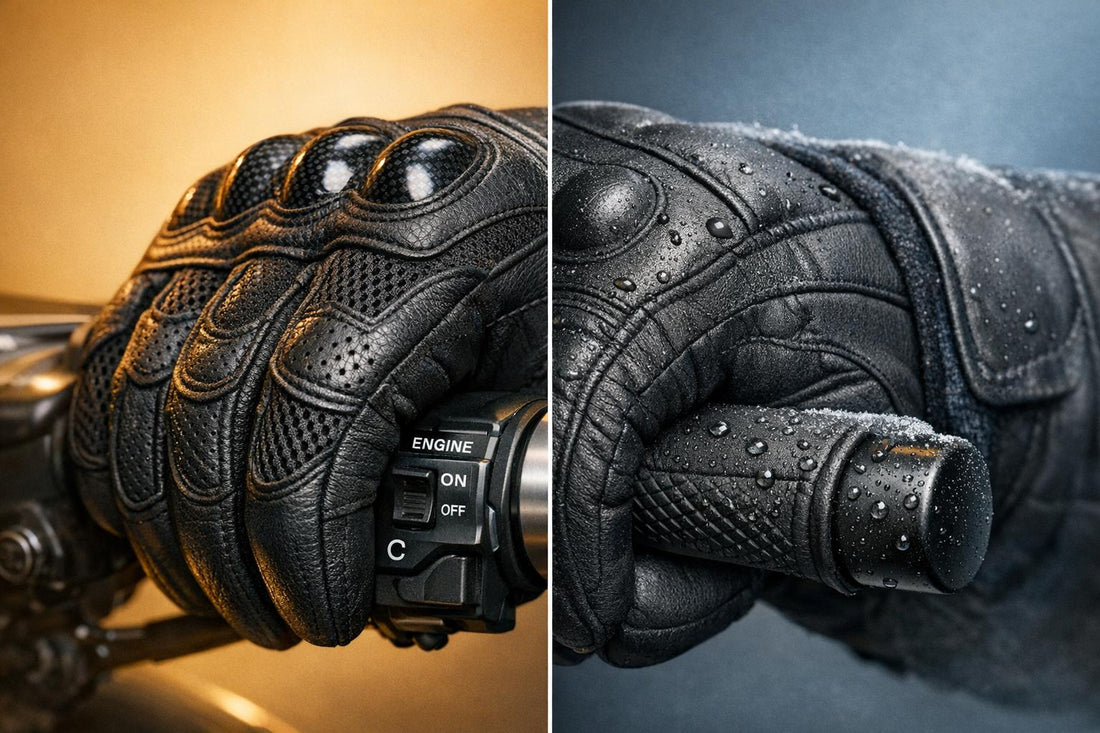 Summer vs Winter Motorcycle Gloves: Key Differences