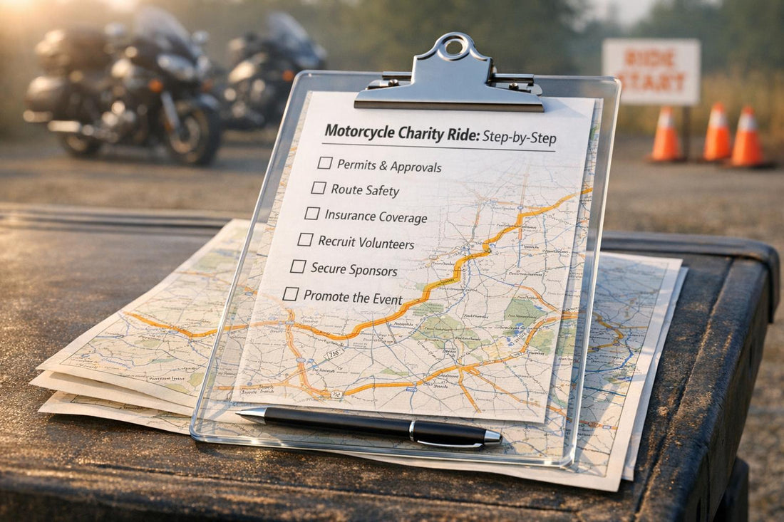 Planning a Motorcycle Fundraiser: Step-by-Step