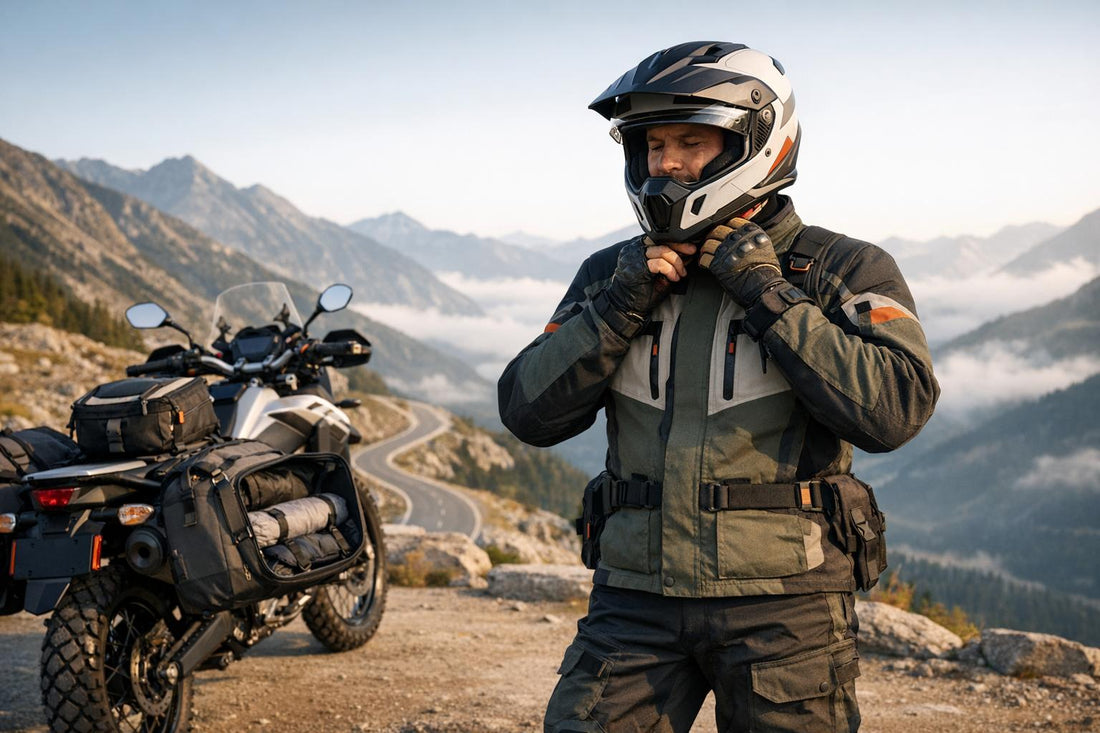 Best Gear for Mountain Motorcycle Expeditions