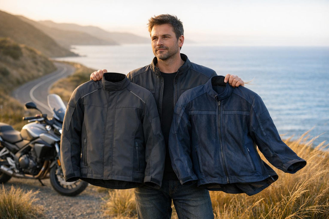 Windproof vs. Regular Motorcycle Jackets