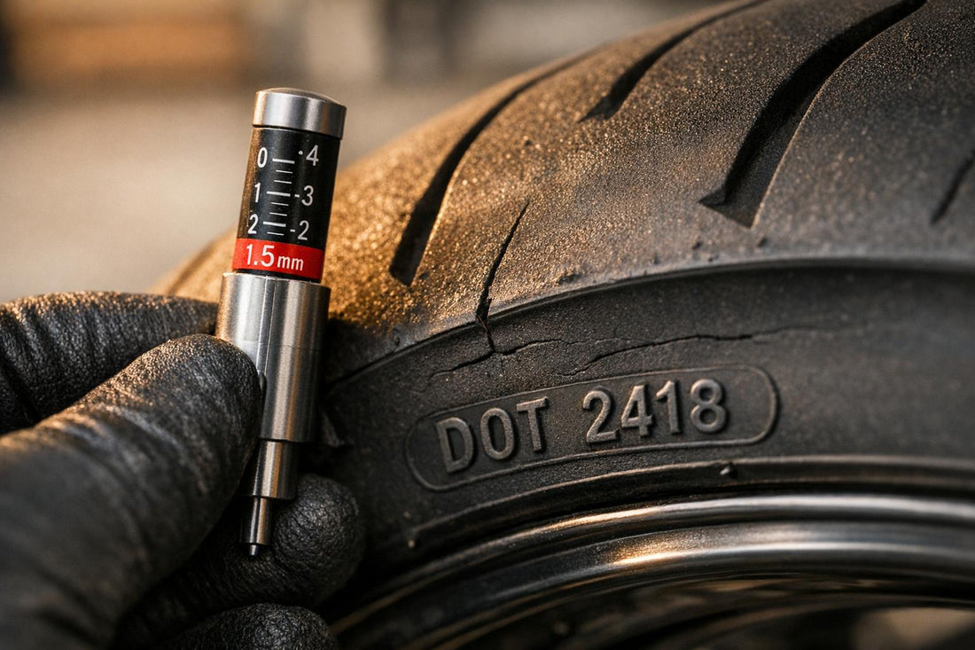 When to Replace Motorcycle Tyres