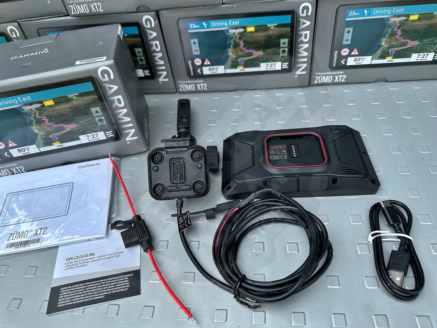 Support moto et câble Y Garmin moto : , support de moto Support moto et câble Y Garmin moto : , support de moto