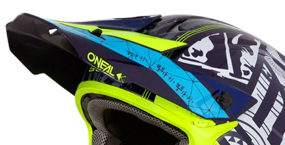 ONeal 3 Series Helium Blue Helmet Peak