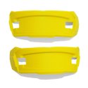 Cycra Stadium Plate Fork Protector Pads Yellow