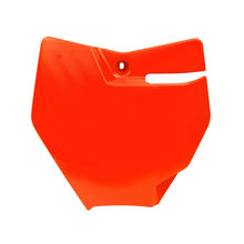 NUMBER PLATE RTECH ORANGE KTM 85 SX 18-24