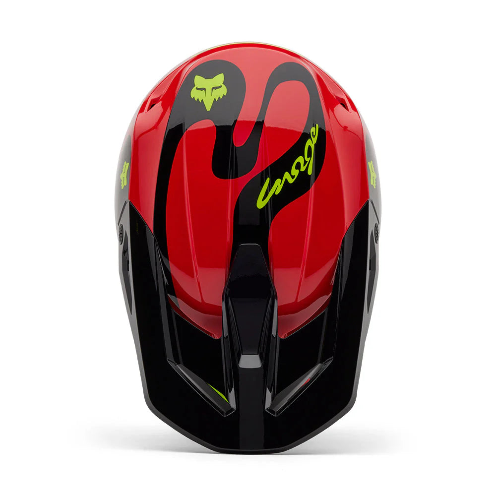 FOX V1 EMOTION HELMET MIPS CE [FLO RED]