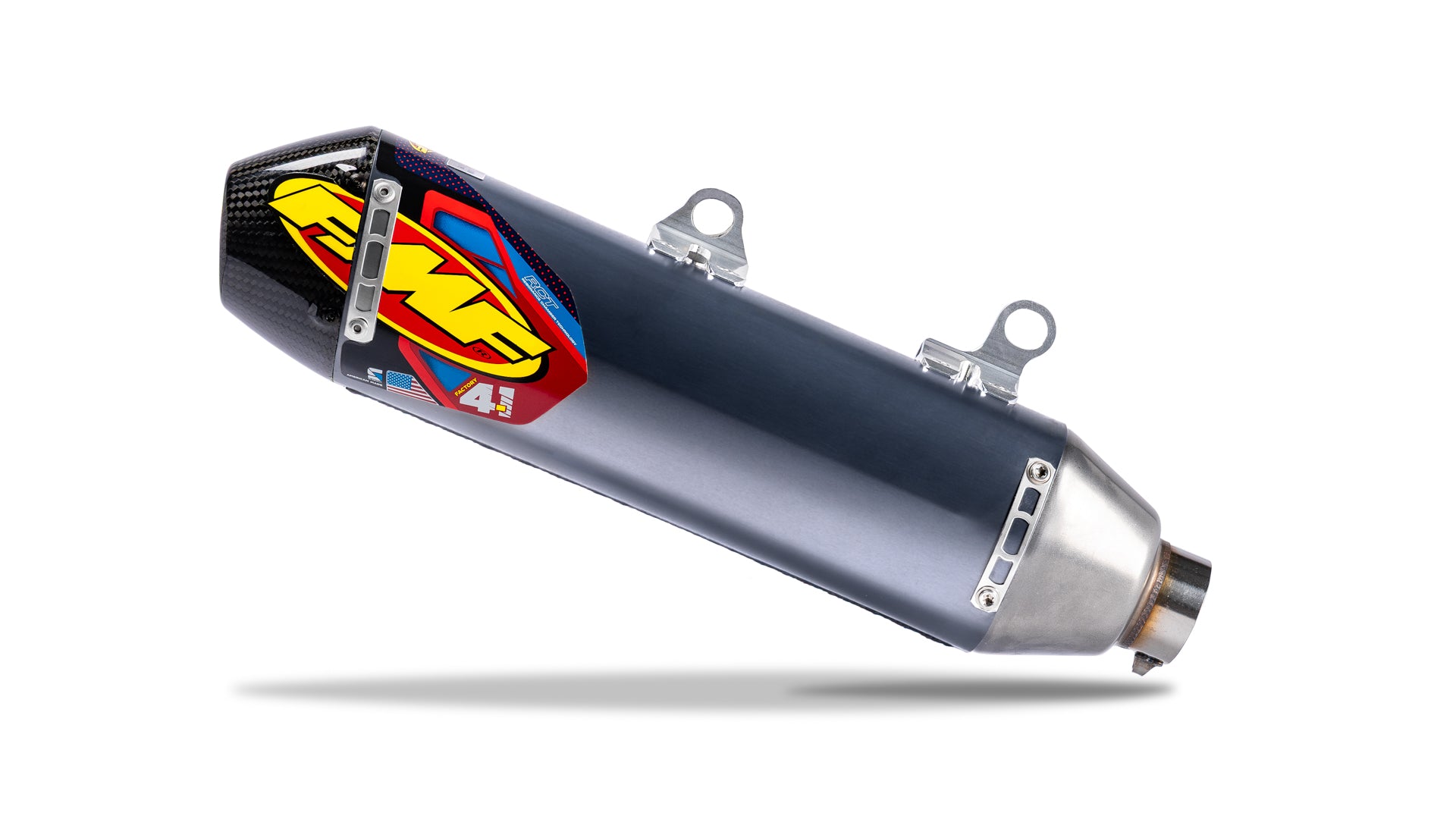 4.1 RCT KTM250/450 15-18 S/S w/Carb Cap Slip On