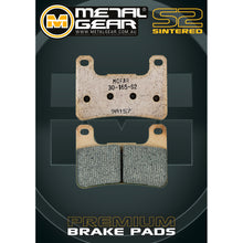 METAL GEAR BRAKE PADS SINTERED