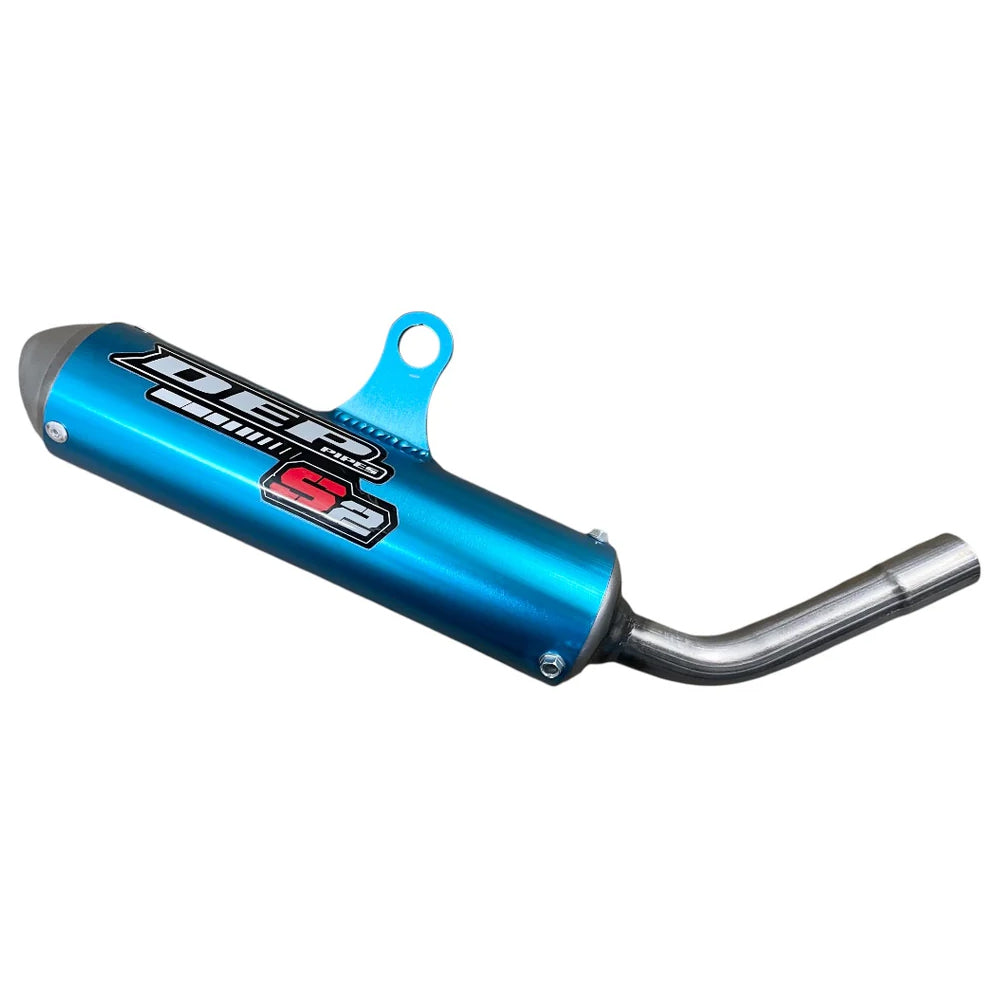 SILENCER DEP GAS GAS MC65 24-ON HUSQVARNA TC65 24-ON KTM 65 SX 24-ON BLUE