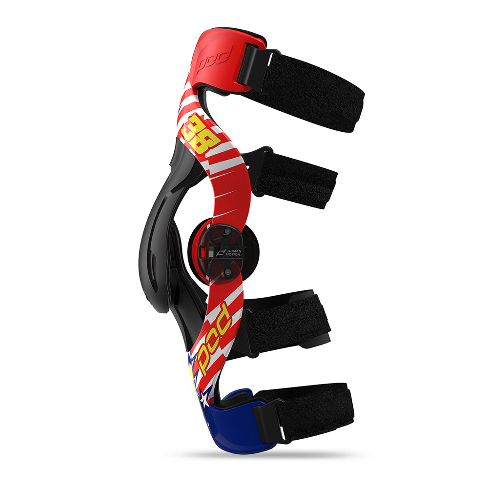 POD K4 2.0 DANGERBOY 2 LE KNEE BRACES PAIR - 6