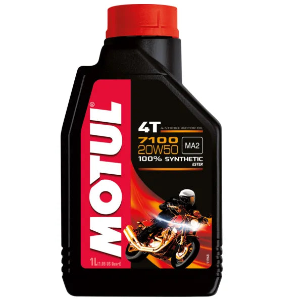Motul 7100 4T 20W50 Fully Synthetic Oil 1L