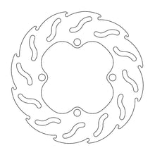BRAKE DISC FRONT OR REAR MOTO MASTER FLAME 180MM KAWASAKI KX65 00-ON KX80 88-89 SUZUKI RM65 03-07