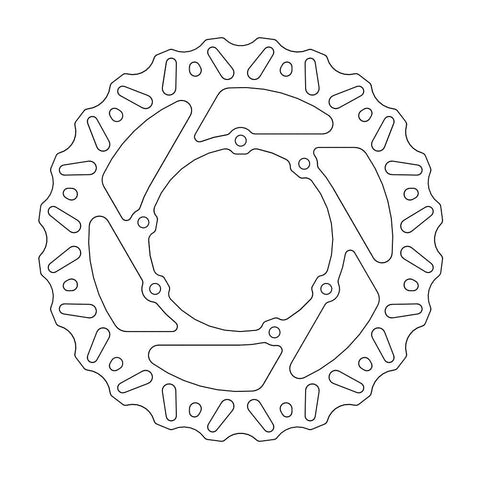 BRAKE DISC FRONT MOTO MASTER NITRO 240MM HONDA CR125R CR250R CR500R CRF250R CRF250X CRF450R CRF450X