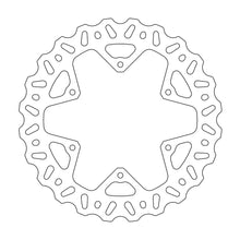 BRAKE DISC REAR MOTO MASTER NITRO 245MM YAMAHA