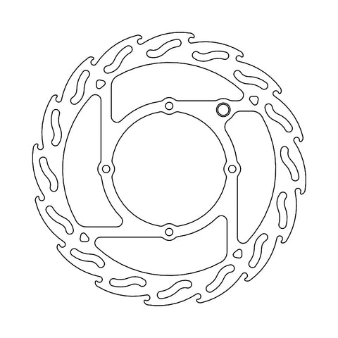 BRAKE DISC FRONT MOTO MASTER FLAME 240MM GAS GAS MC85 HUSQVARNA TC85 KTM 85SX FREERIDE E-SX E