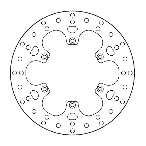 BRAKE DISC REAR MOTO MASTER HALO 240MM BMW F650 F650GS DAKAR G650GS HUSQVARNA TR650
