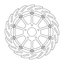 BRAKE DISC FRONT RIGHT MOTO MASTER FLAME 320MM HUSQVARNA KTM