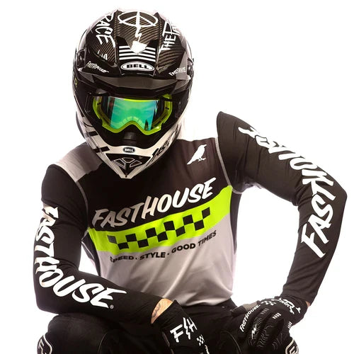 FastHouse Elrod Jersey - Black/High-Viz