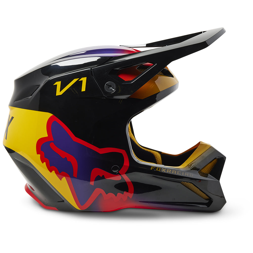 FOX V1 TOXSYK HELMET MIPS ECE [BLACK]