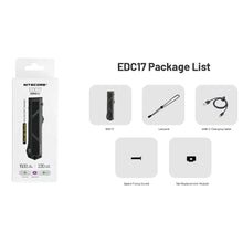 NITECORE EDC17 1500 LUMEN EDC FLASHLIGHT