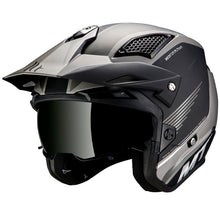 MT District SV Post Matt Black Grey