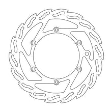 BRAKE DISC FRONT MOTO MASTER FLAME FIXED 260MM GAS GAS HUSABERG HUSQVARNA KTM