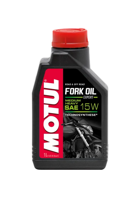 Motul Expert Medium/Heavy 15W Semi Synthetic Fork Oil 1L
