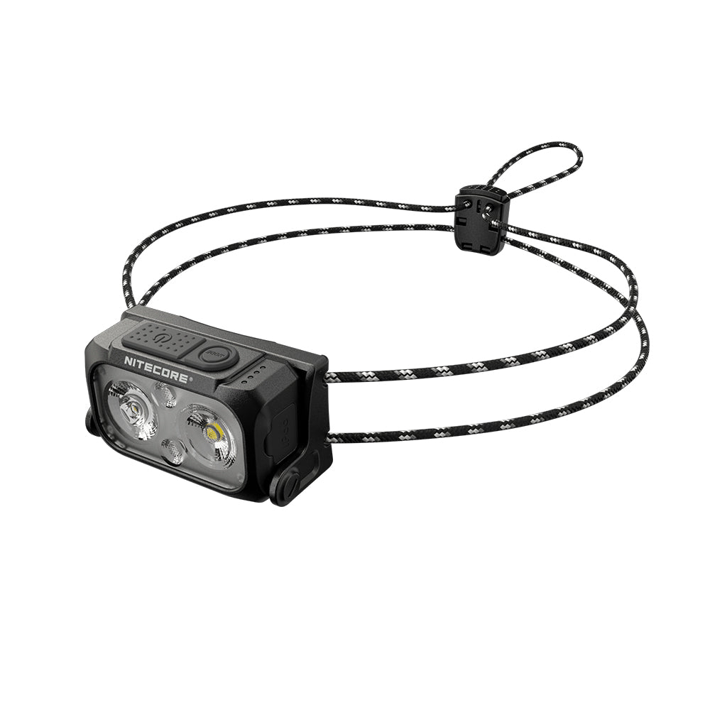 NITECORE 360 LUMEN USB RECHARGEABLE LED HEADLAMP BLACK