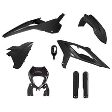 PLASTICS KIT RTECH 6 PIECE BLACK BETA 125RR 200RR 250RR 300RR 350RR 390RR 430RR 480RR