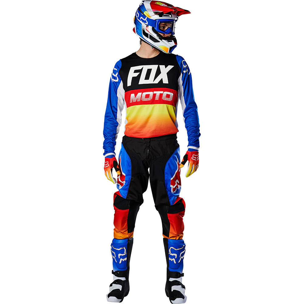 FOX 180 FYCE PANTS [BLUE/RED]