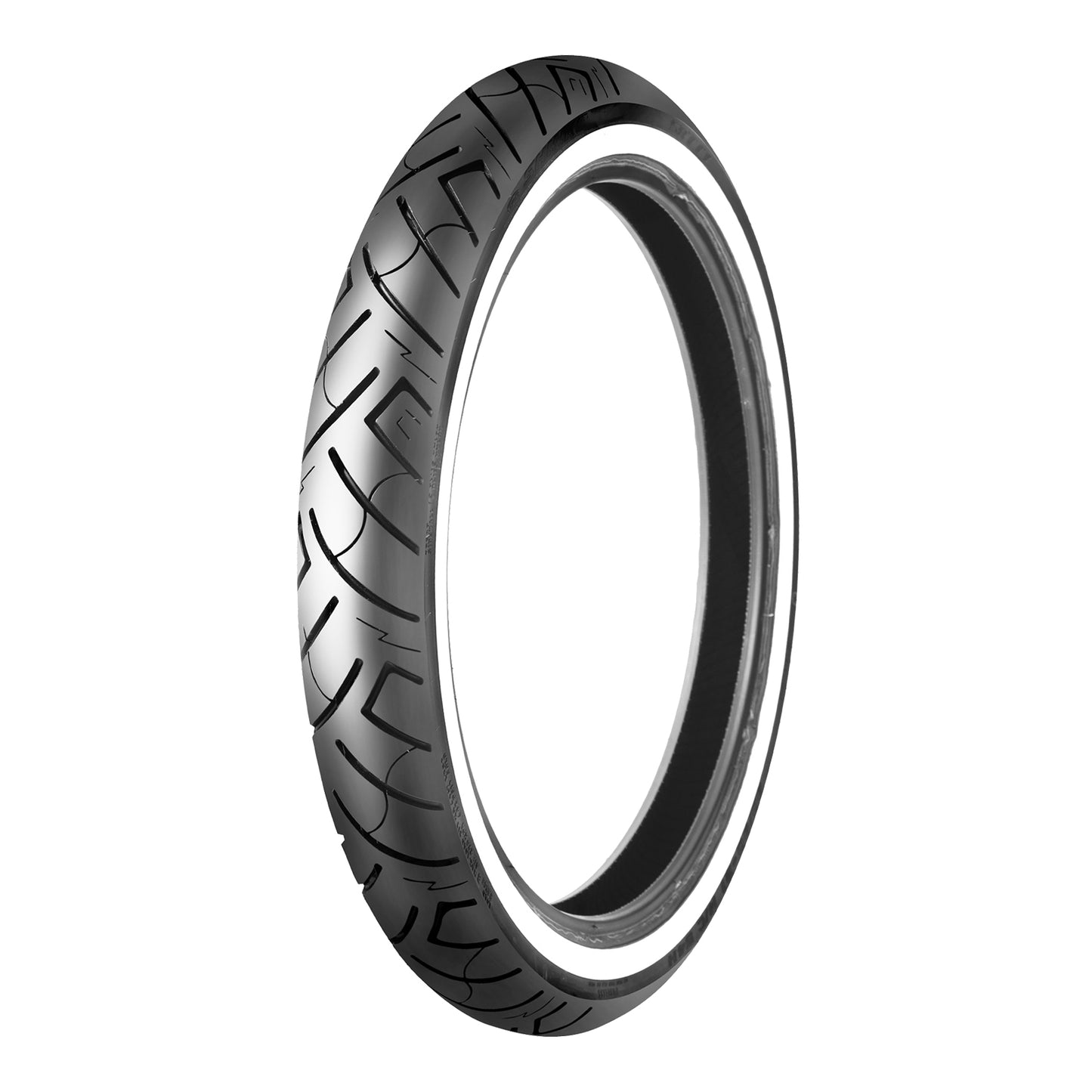 Shinko SR777 120/70-21 Front Tubeless Cruiser Tyre (White Wall)