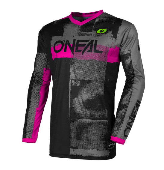 O'Neal Women's ELEMENT Roller Jersey - Black/Pink