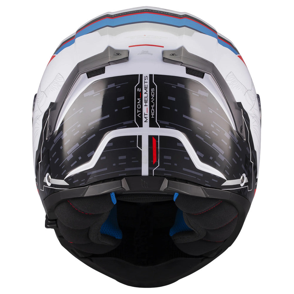 MT ATOM 2 SV [HIGHLANDS GLOSS WHITE-RED-BLUE] - 5