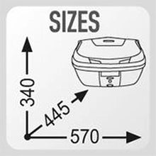 Givi B47 Monolock Top Box (47 litre)