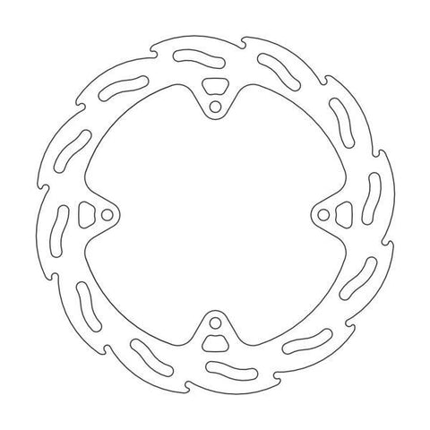 BRAKE DISC REAR MOTO MASTER FLAME 210MM HUSQVARNA TC85 KTM 250F 250R 350 E-SX FREERIDE 85SX