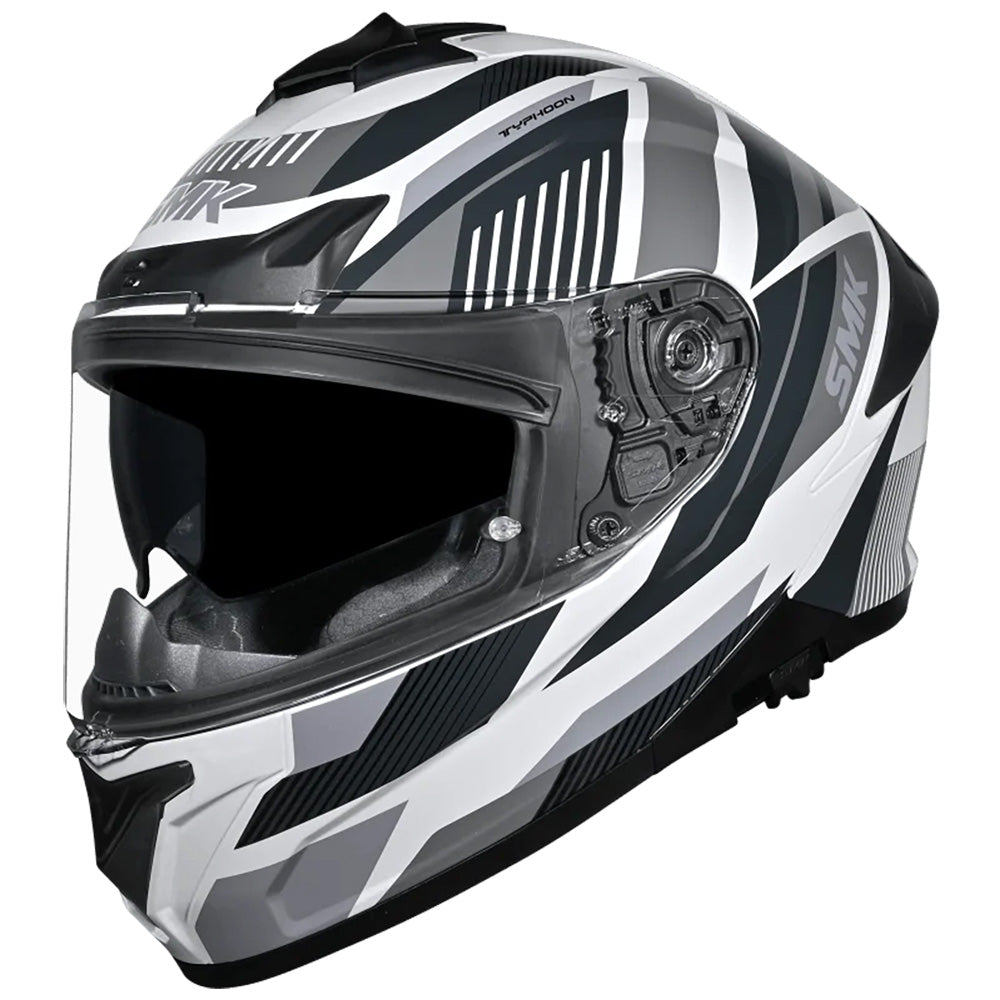 SMK TYPHOON - SPARKO - White Grey Black - GL162