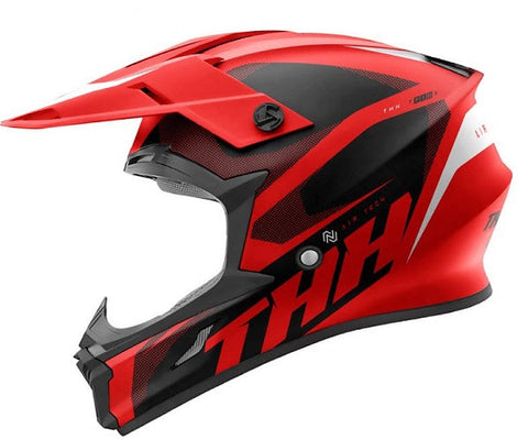 THH T710X 22 Airtech Helmet - Red/Black (Youth)
