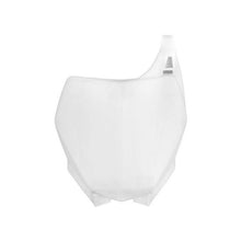 NUMBER PLATE RTECH WHITE YAMAHA YZ125 06-14 YZ250 06-14 YZ250F 06-09 YZ450F 06-09