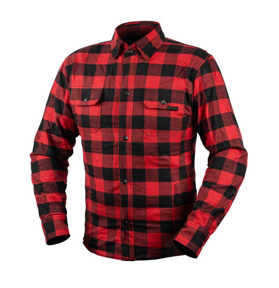 RJAYS REGIMENT 2 Reinforced Shirt Red/Black - Urban/Cruiser