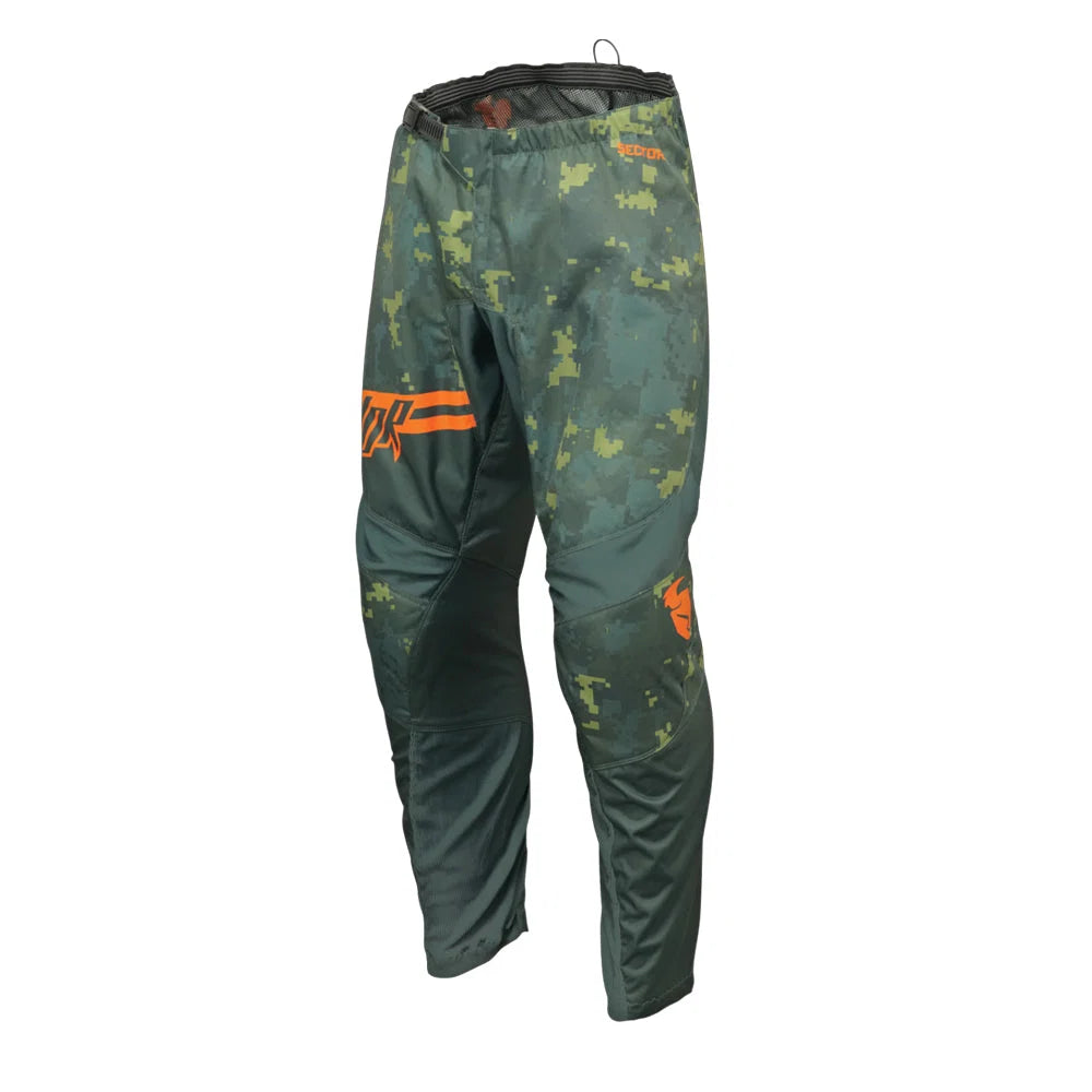 Thor Sector Digi Pants Youth Green/Camo