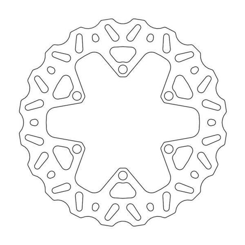 BRAKE DISC FRONT MOTO MASTER NITRO 220MM KAWASAKI KX85 01-ON KX100 06-ON KX112 22-ON