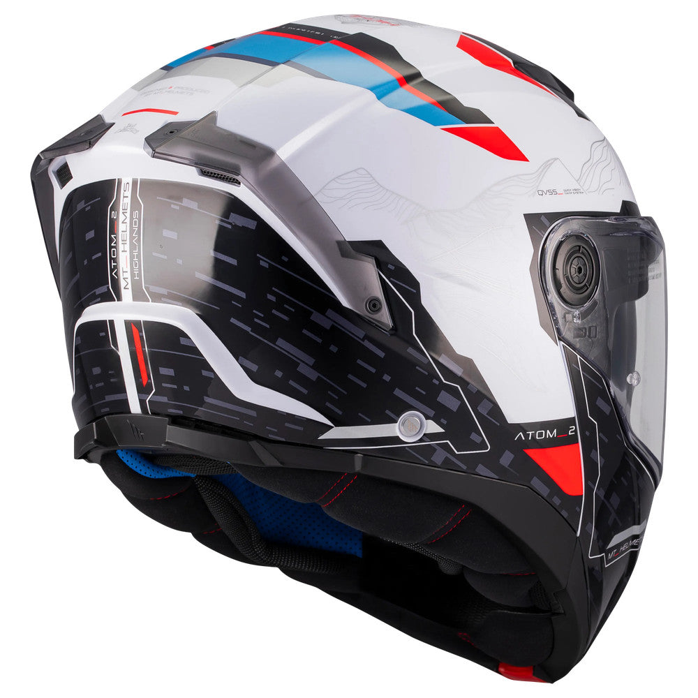 MT ATOM 2 SV [HIGHLANDS GLOSS WHITE-RED-BLUE] - 4