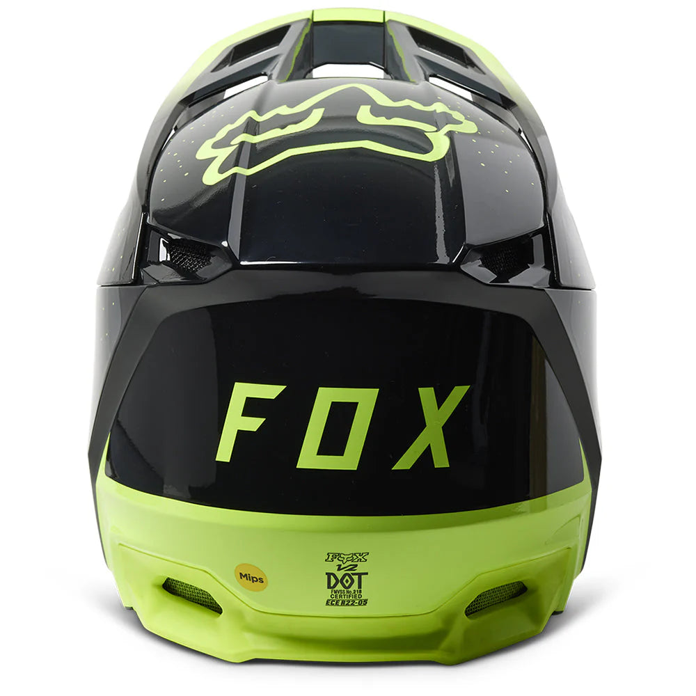 FOX V2 VIZEN HELMET MIPS ECE [FLO YELLOW]