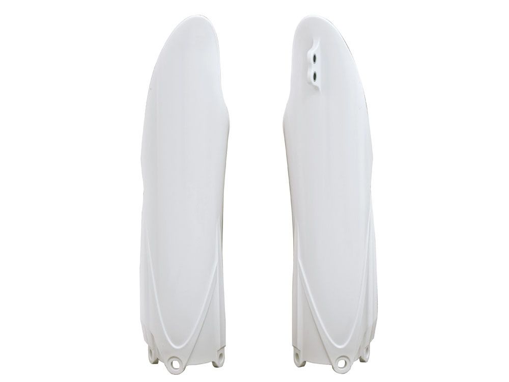 FORK PROTECTORS RTECH WHITE YAMAHA YZ YZX YZF YZFX