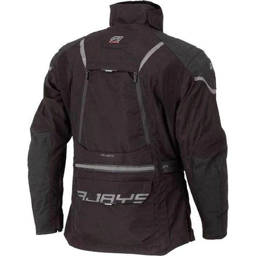 Rjays Adventure Men's Textile Jacket - Black/Black