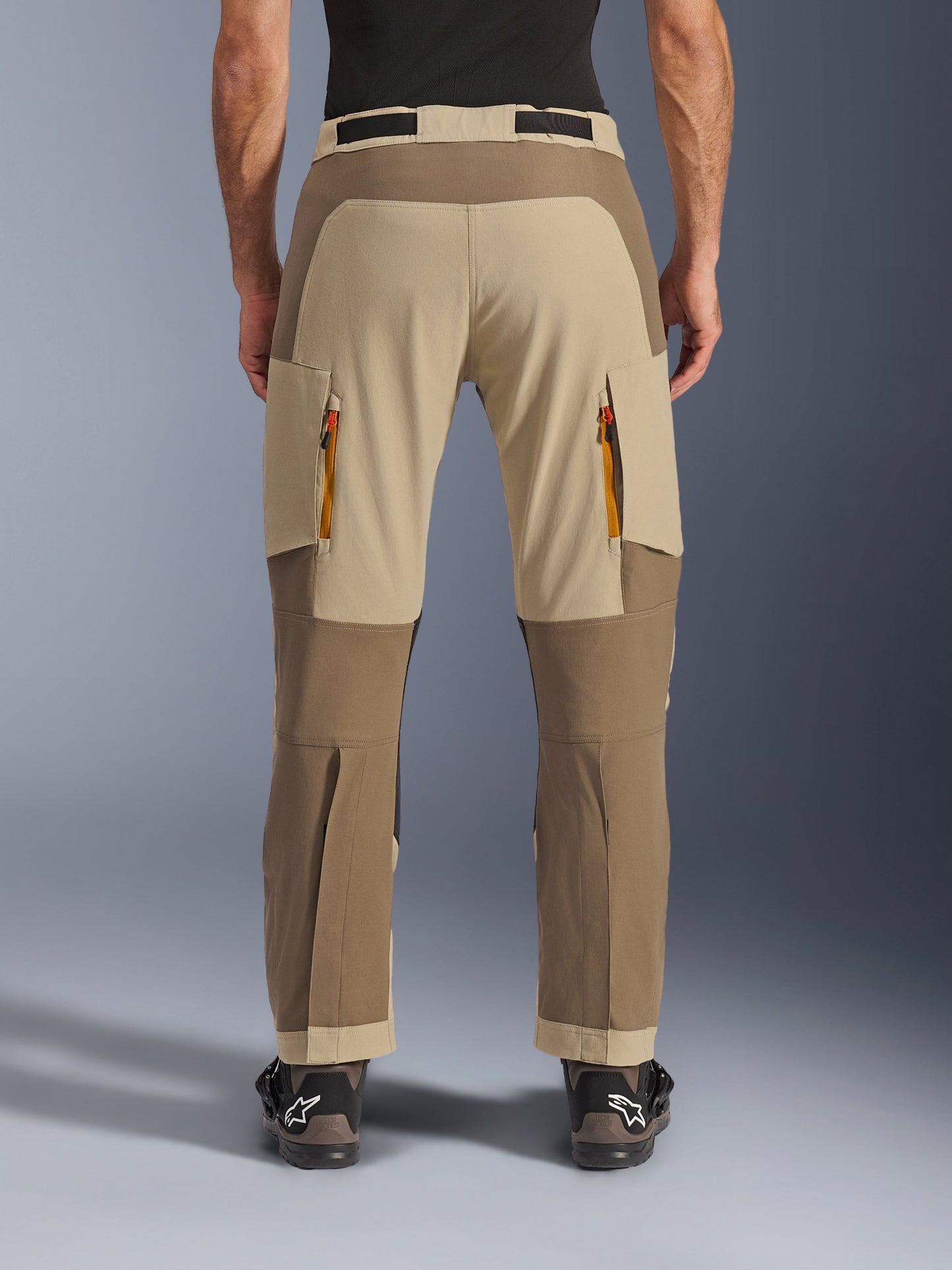 Alpinestars Maxdura Dual Pants Walnut/Aluminium - back