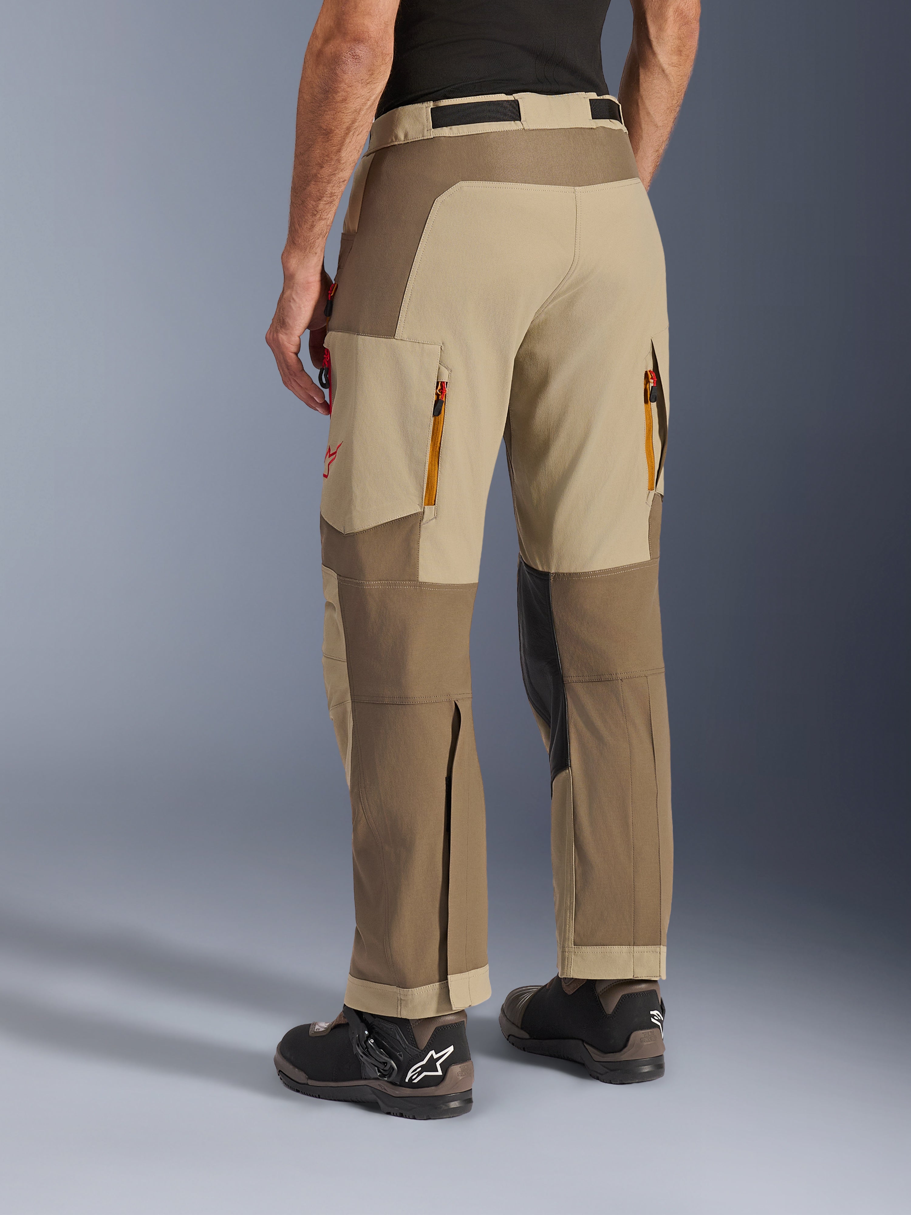 Alpinestars Maxdura Dual Pants Walnut/Aluminium - back side